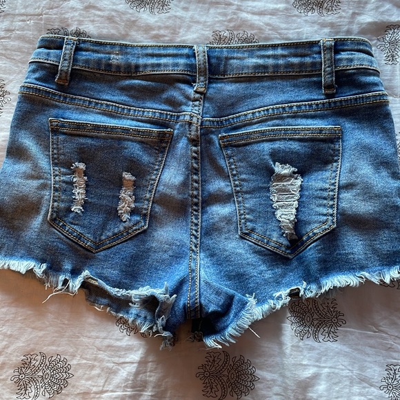 Vintage Havana denim shorts size 28 excellent condition - Picture 3 of 3